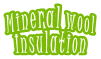 Mineral wool Insulation